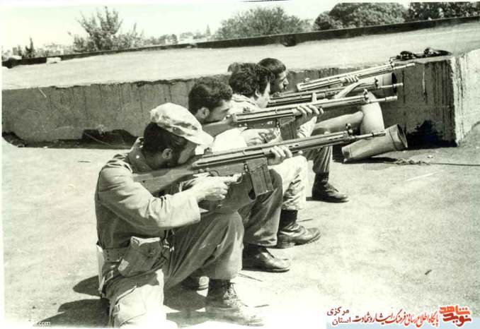 از چپ: حسین ملکی - هیبت اله عیدی - جواد مرادی - محمد بهرامی