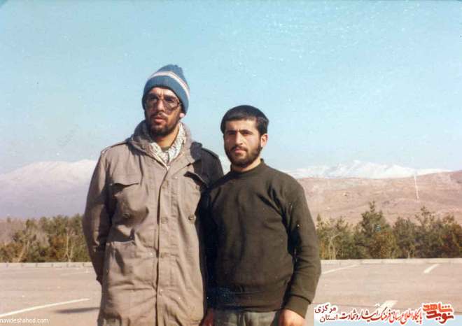 از چپ: نقی اسحاقی - محمد بهرامی