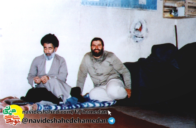 سردار شهید سعید اسلامیان فرمانده عملیات لشگر ۳۲ انصارالحسین و ...