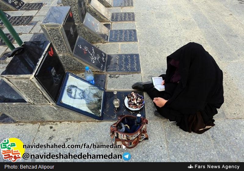 گزارش تصویری/ آغاز سال نو با عطر حضور شهدا در همدان-2