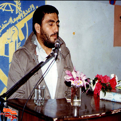 صوت/سخنرانی سردار شهید حسین املاکی در جمع رزمندگان گیلانی