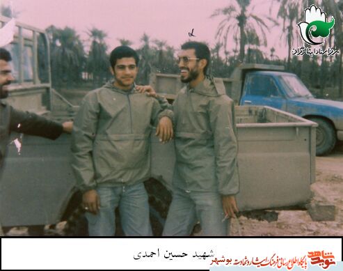 پدر شهید احمدی از حضور شهید در جبهه ها می گوید