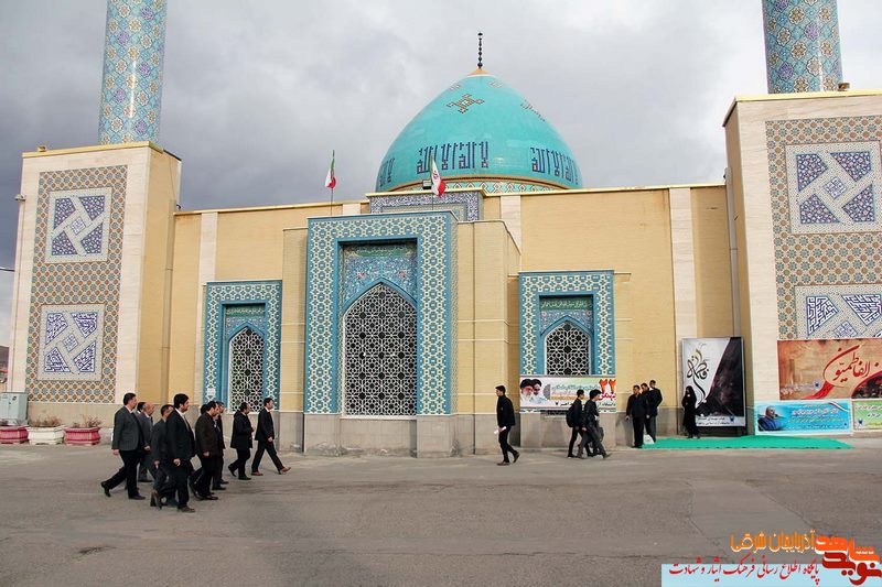 یادمان شهدای گمنام دانشگاه آزاد اهر به بهره برداری رسید