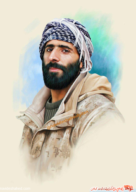 نقاشی چهره زیبا/ شهید مدافع حرم گیلان حامد کوچک زاده نقاشی چهره زیبا/ شهید مدافع حرم گیلان حامد کوچک زاده