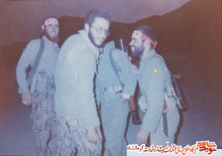 دست خط شهید غلامعلی رزلانسری