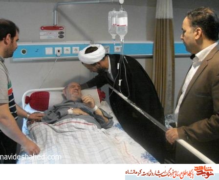 دیدار مدیر کل بنیاد شهید و امور ایثارگران استان کرمانشاه با آزادگان سرافراز شهرستان کنگاور+تصویر