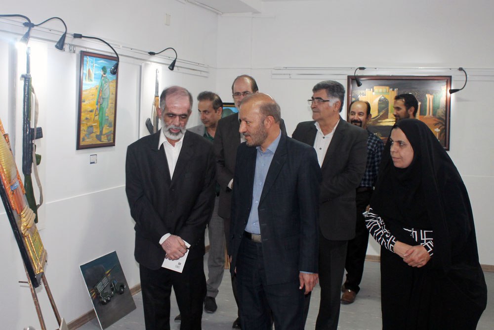 افتتاح نمایشگاه رویای برجسته در شیراز افتتاح نمایشگاه رویای برجسته در شیراز