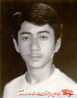 دانش آموز شهید سیامک دهقانپور/ حضور بسیجی دانش آموز در سنگر رزم