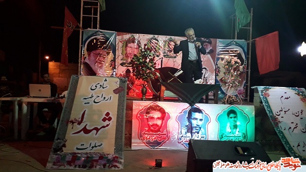 یادبود  شهدای روستای گودودر منزل مادر شهید رضا دهقانی برگزار گردید