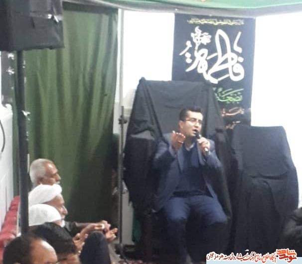 برگزاری مراسم یادبود شهید عباس سهرابی و گرامیداشت پدرشهید در حسینیه امام حسین (ع)شهر هشت بندی برگزاری مراسم یادبود شهید عباس سهرابی و گرامیداشت پدرشهید در حسینیه امام حسین (ع)شهر هشت بندی