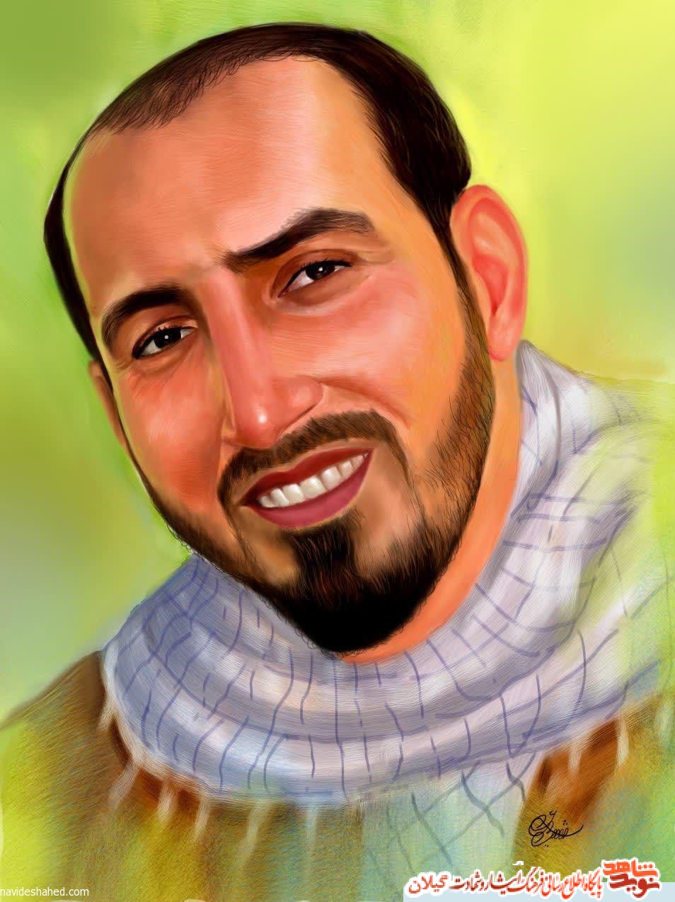 پوستر شهید مدافع حرم استان گیلان شهید فرهاد خوشه بر پوستر شهید مدافع حرم استان گیلان شهید فرهاد خوشه بر