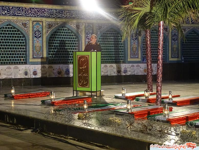 سردار حق طلب؛ دفاع مقدس مدیون بچه های تخریب است/ لطفا متن بررسي شود