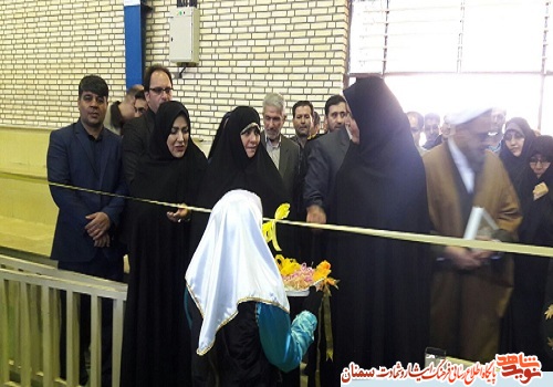 افتتاح نمایشگاه توانمند سازی بانوان در سرخه افتتاح نمایشگاه توانمند سازی بانوان در سرخه