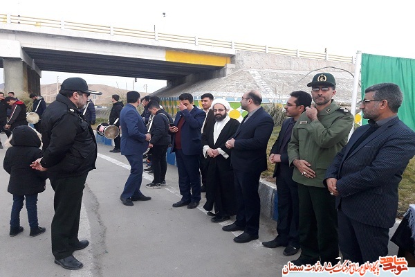 مراسم رونمایی از تمثال سپهبد شهید 