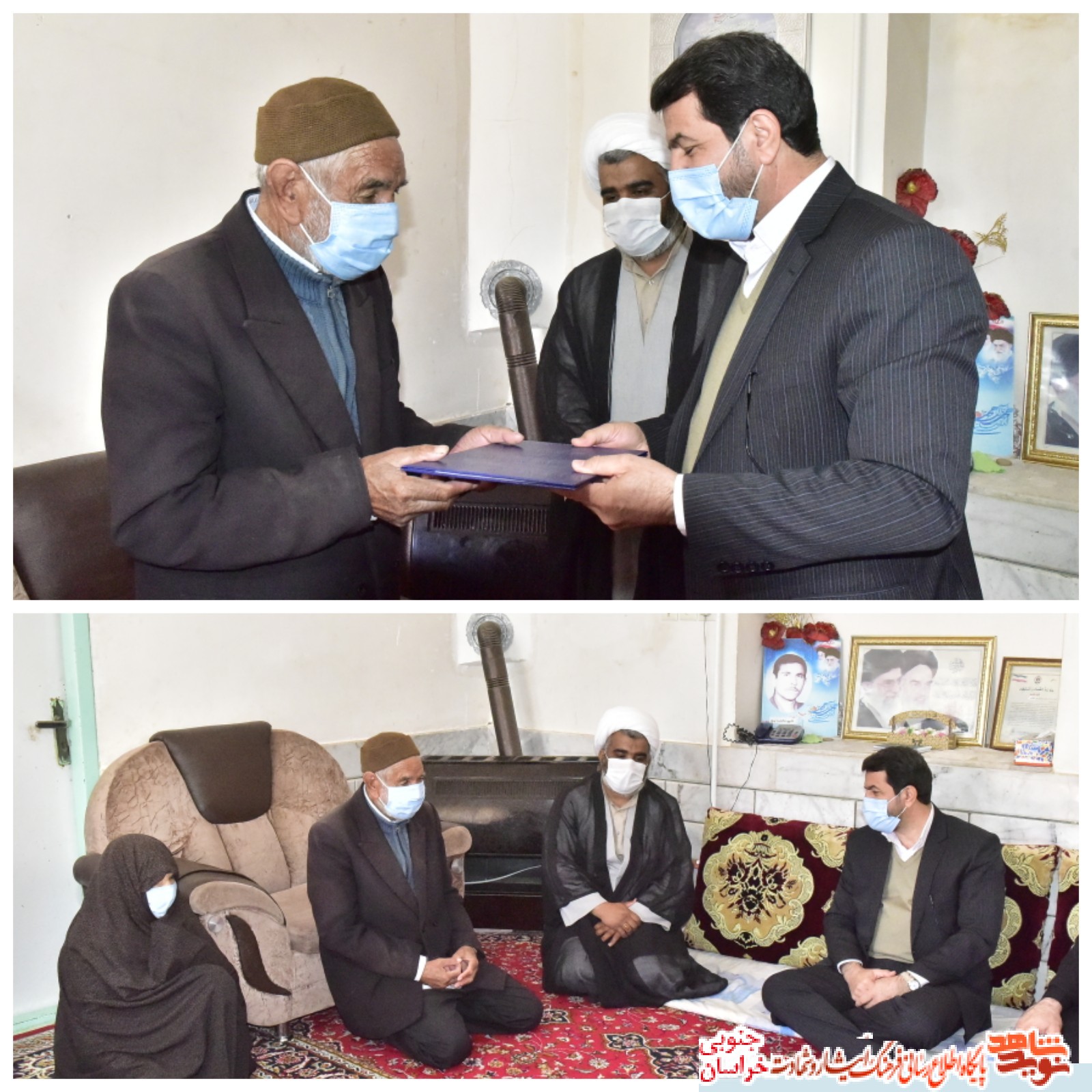 ادای احترام استاندار خراسان جنوبی به مقام شامخ شهدا