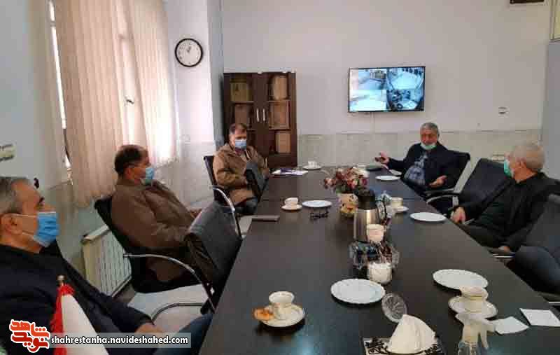 نشست هیئت اجرایی معتمدین معین در شهرستان رباط کریم برگزار شد