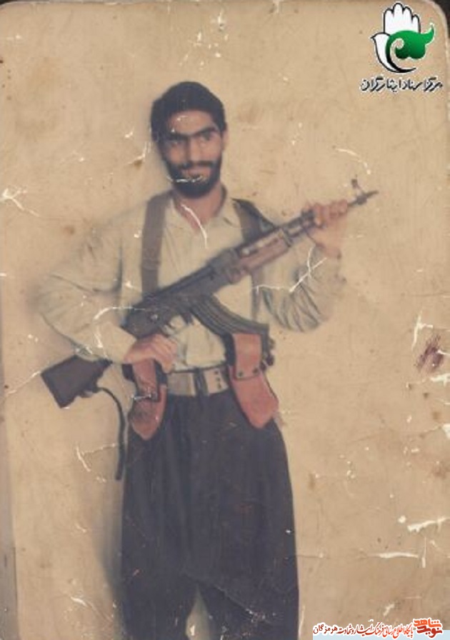 تصویر منتشر نشده از پاسدار شهید تصویر منتشر نشده از پاسدار شهید