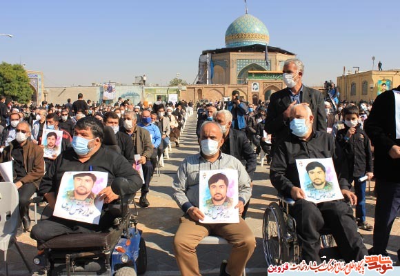 استقبال از پیکر شهید شیری در گلزار شهدای قزوین از نگاه دوربین استقبال از پیکر شهید شیری در گلزار شهدای قزوین از نگاه دوربین