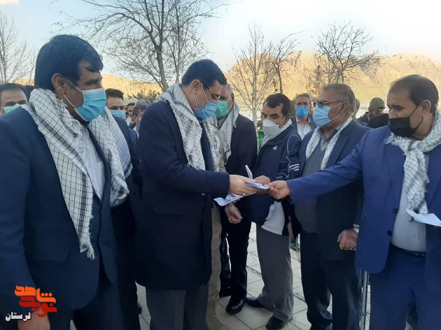 گزارش تصویری/ سفر معاون رئیس جمهور و رئیس بنیاد شهید و امور ایثارگران به استان لرستان