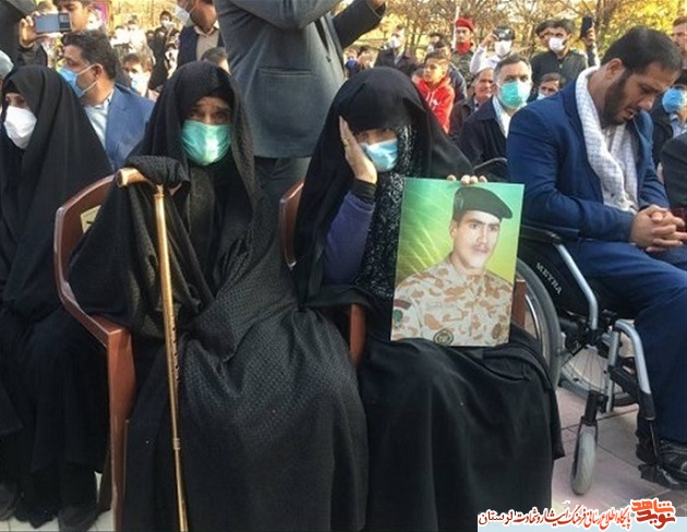 استقبال مردم استان لرستان از مادر شهید «باب الله داودی» به روایت تصویر