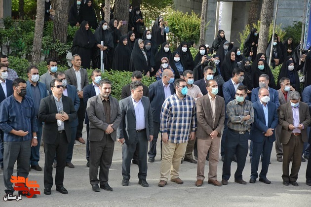 گزارش تصویری/ گلزار شهدای خرم آباد به مناسبت سوم خرداد غبارروبی شد
