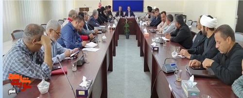 نشست شورای هماهنگی دفاع مقدس در جعفرآباد قم برگزار شد