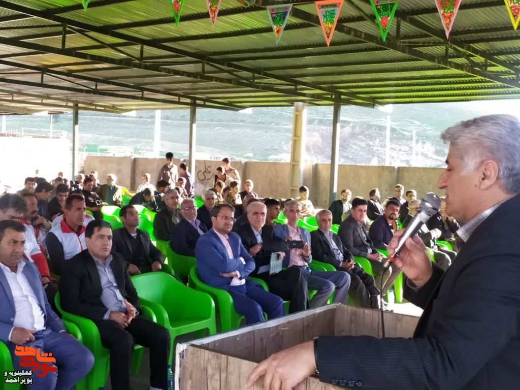 برگزاری یادواره شهید انقلاب شهید سید مذکور پارسی در شهرستان چرام