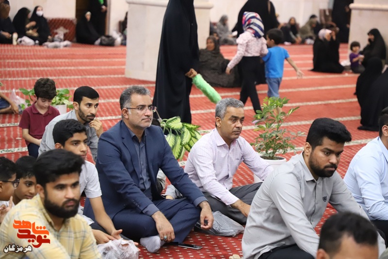 برگزاری مراسم سالگرد شهادت شهید «خلیل تختی‌نژاد» در مسجد جامع بندرعباس