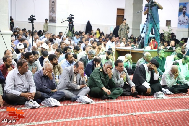 برگزاری مراسم سالگرد شهادت شهید «خلیل تختی‌نژاد» در مسجد جامع بندرعباس
