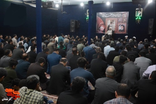 مردم خرم آباد در شب شهادت شهید «سیدابراهیم رئیسی و همراهانش» عزاداری کردند