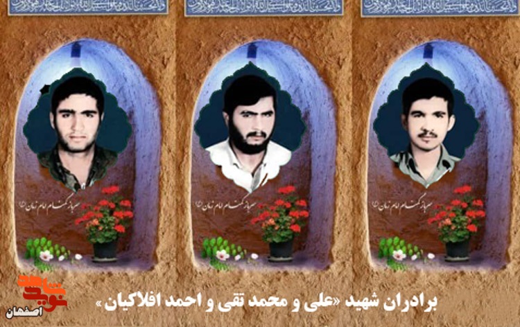 مادر شهیدان «افلاکیان» به ۳ فرزند شهیدش پیوست