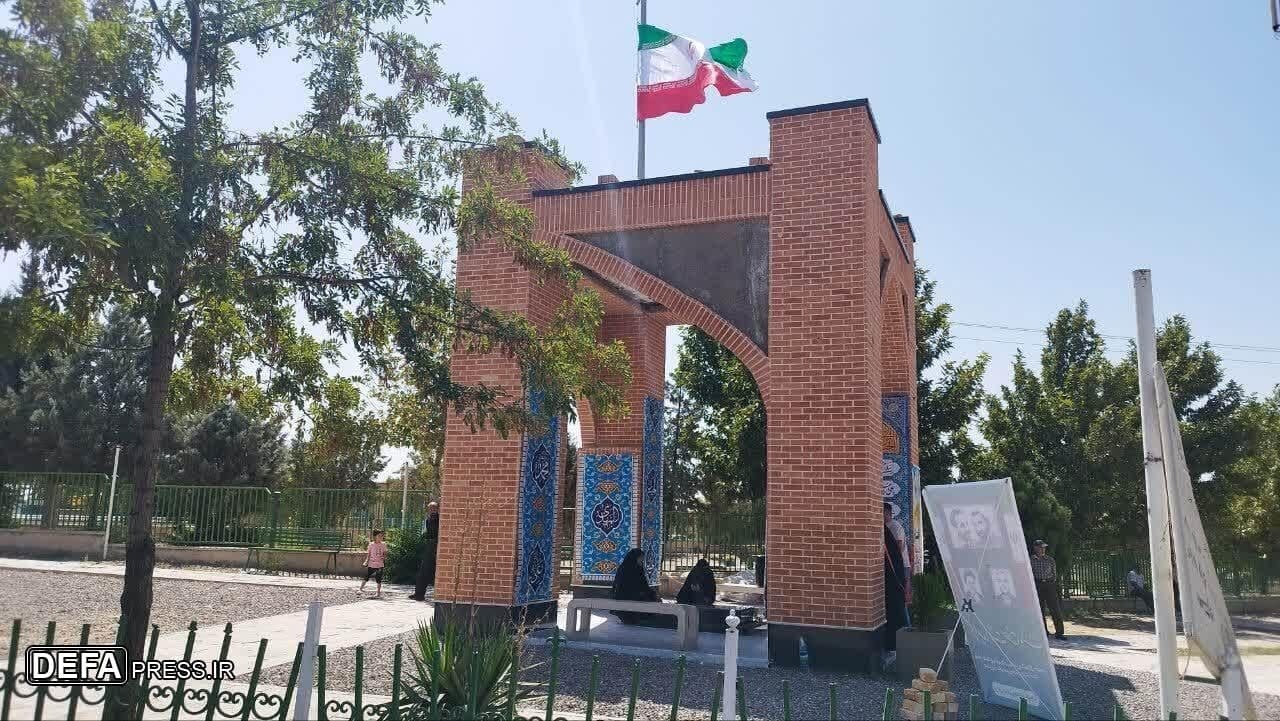 یادمان شهید گمنام در شهرک کورانه به بهره‌برداری رسید