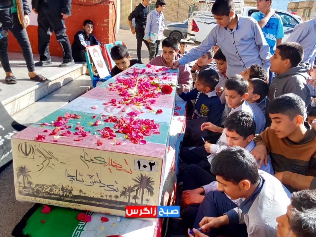تشییع باشکوه شهیدان گمنام در دیار اولین‌ها+تصاویر
