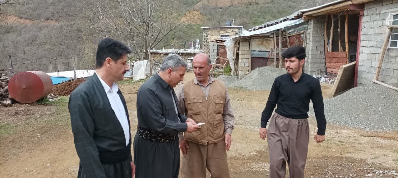 دیدار با خانواده معظم شاهد و ایثارگر در شهرستان سردشت