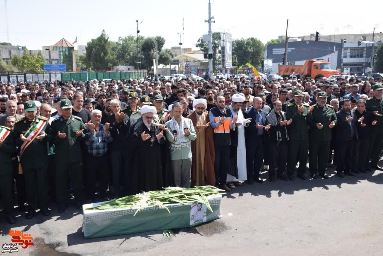تشییع پیکر مطهر شهید «سجاد بختیاری»