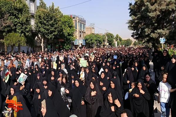 تشییع پیکر شهید «یونس ماهرو بختیاری» در دورود