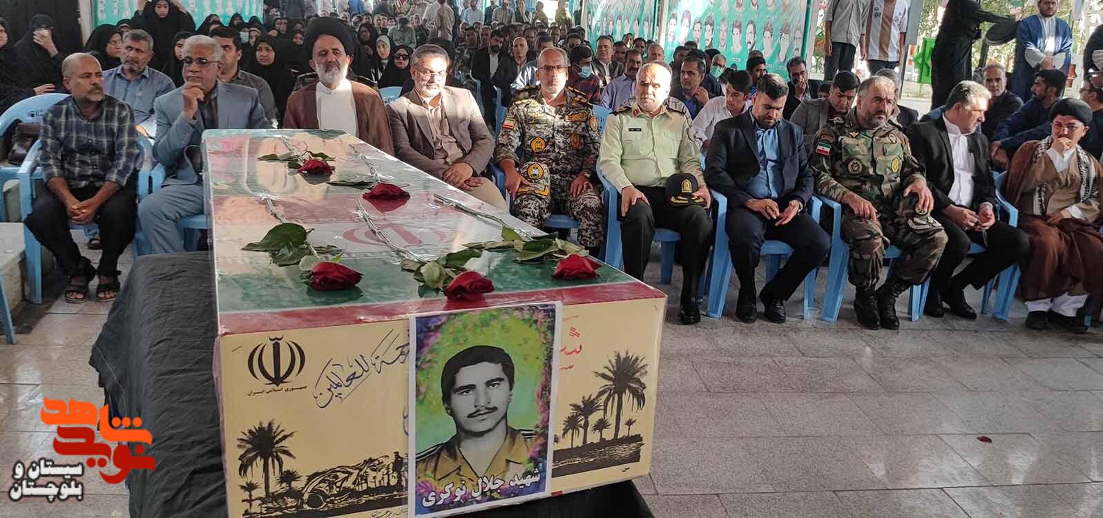 مراسم وداع با پیکر شهید اهل سنت«جلال نوکری» و گرامیداشت سوم خرداد در زاهدان برگزار شد