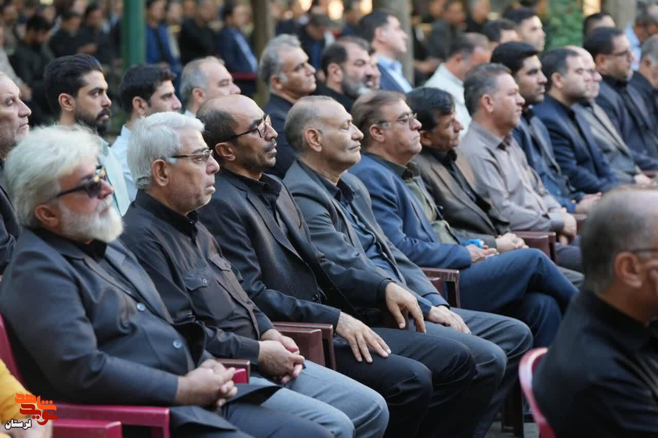 مراسم بزرگداشت شهدای حمله رژیم صهیونیستی در استانداری لرستان برگزار شد