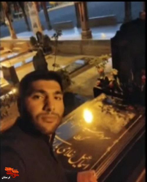علیرضا قبل از شهادتش، محل مزارش را مشخص کرد
