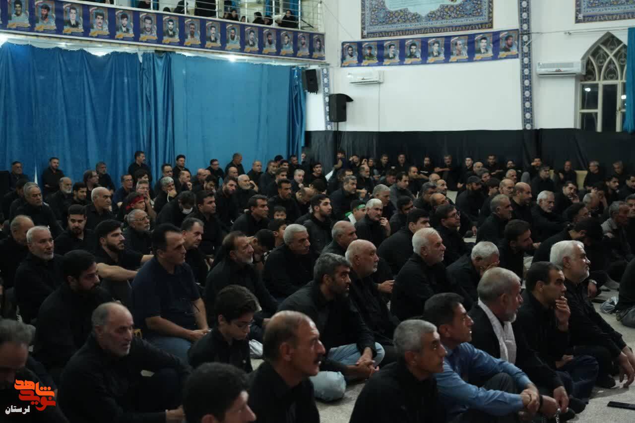 برگزاری مراسم شب هشتم محرم به یاد فرماندهان شهید و شهدای لرستان
