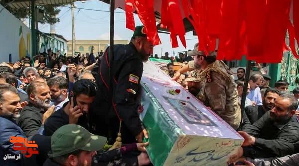پیکر شهید «محمد محمدی» در خاک لرستان آرام گرفت