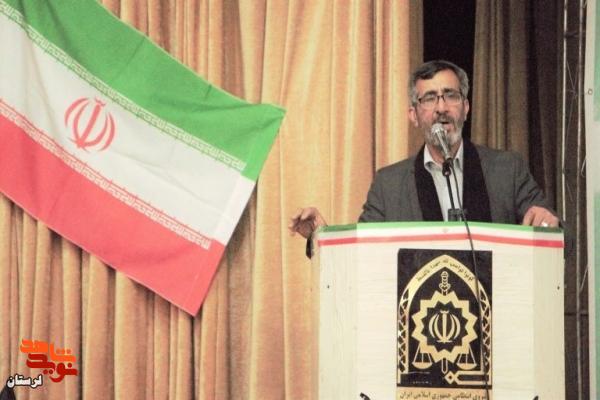 مراسم بزرگداشت شهدای اقتدار و امنیت فراجای لرستان برگزار شد