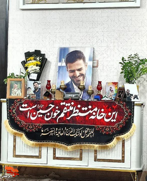 دیدار فرمانده سپاه لرستان با خانواده شهدای اقتدار در بروجرد