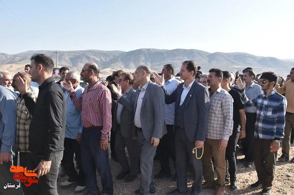 پیکر شهید «محمود زینی وند» در روستای دارایی خرم آباد تشییع شد