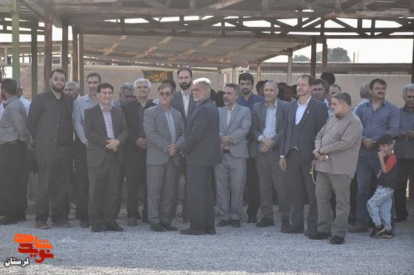 پیکر شهید «محمود زینی وند» در روستای دارایی خرم آباد تشییع شد