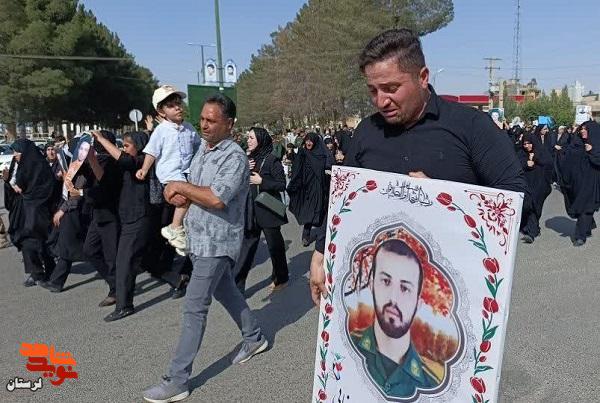 کوهدشت میزبان شهید مدافع وطن خود شد