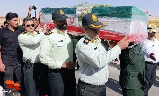 کوهدشت میزبان شهید مدافع وطن خود شد