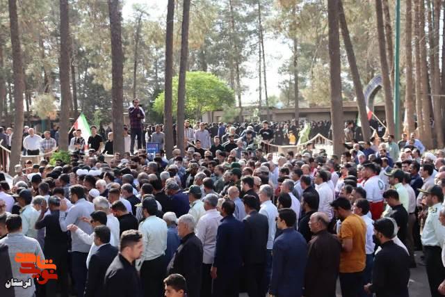 کوهدشت میزبان شهید مدافع وطن خود شد