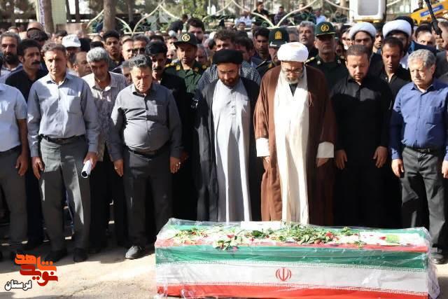 کوهدشت میزبان شهید مدافع وطن خود شد
