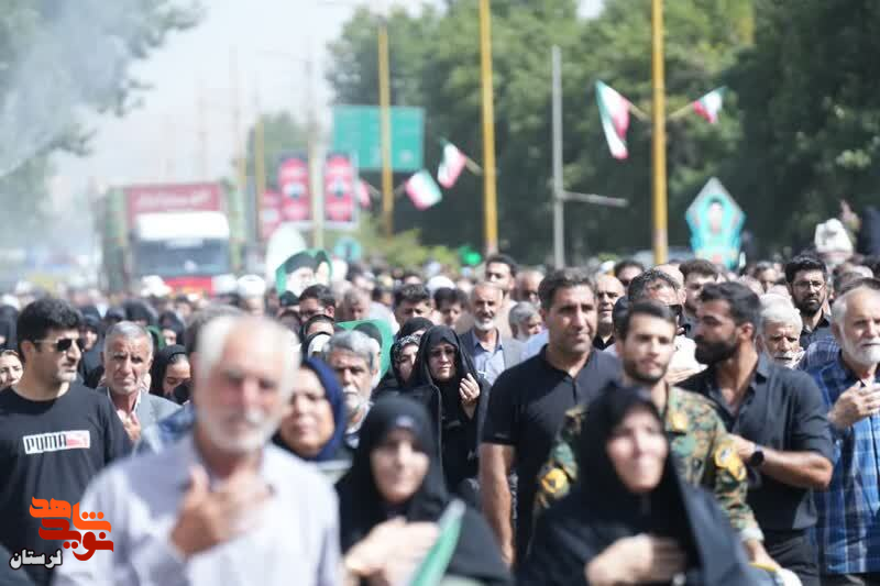 خرم آباد میزبان ده شهید فراجا شد